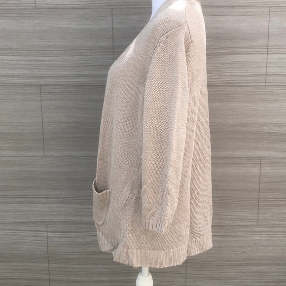 Chicos Cardigan Sweater Size Large - Picture 4 of 11
